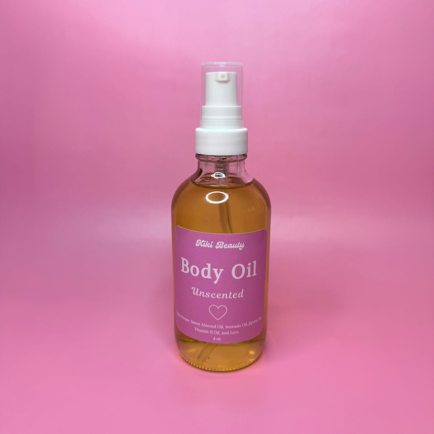 Unscented Body Oil