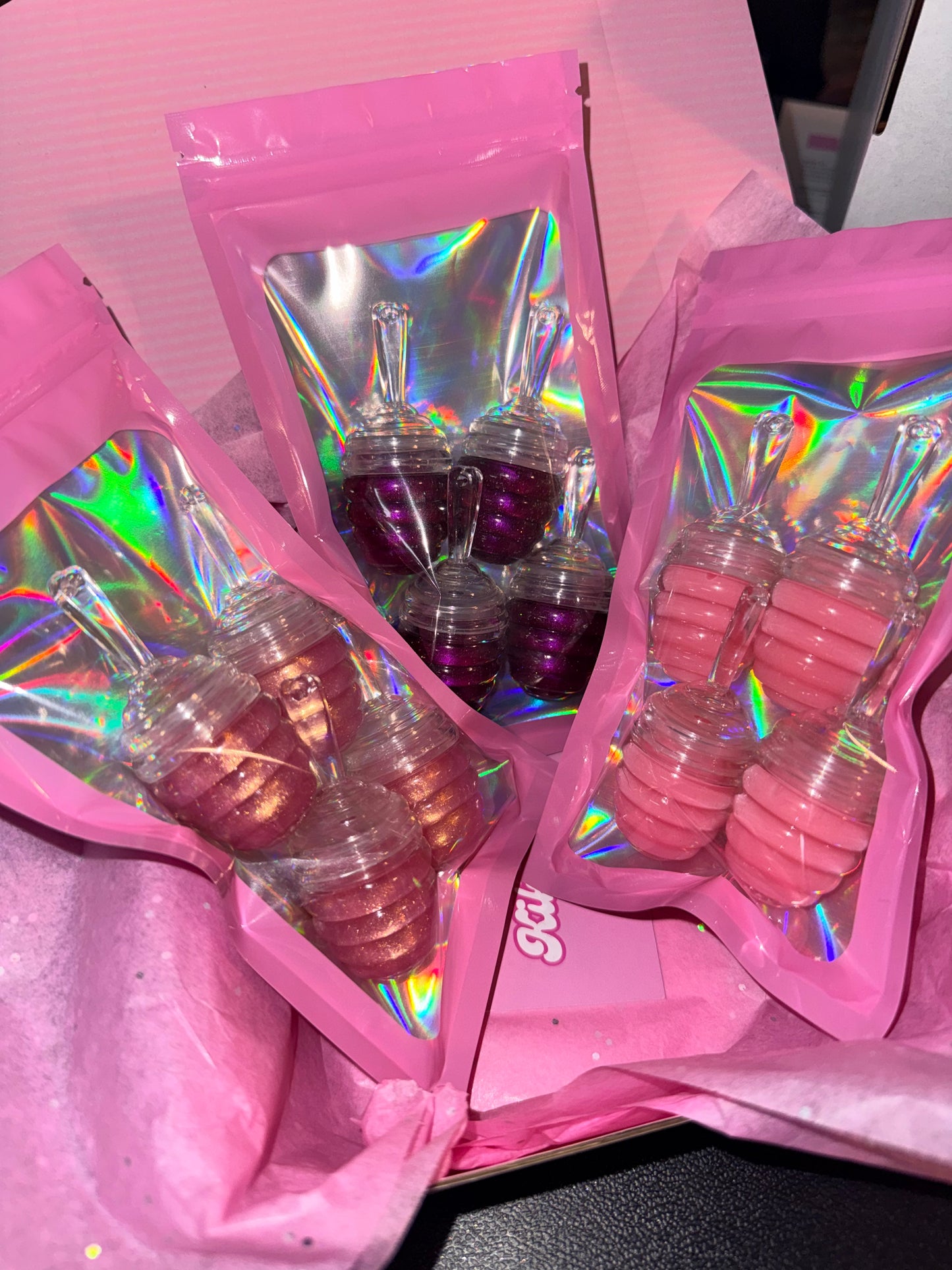 Honeycomb Lipgloss Party Favors