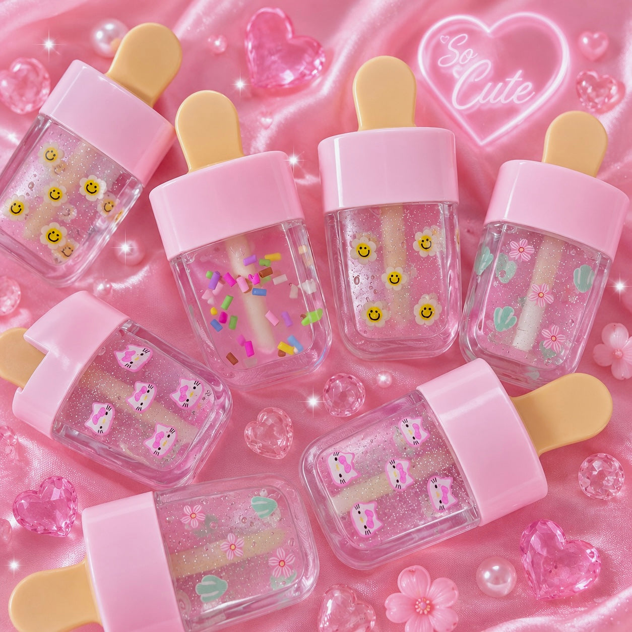 Popsicle Lipgloss Party Favors