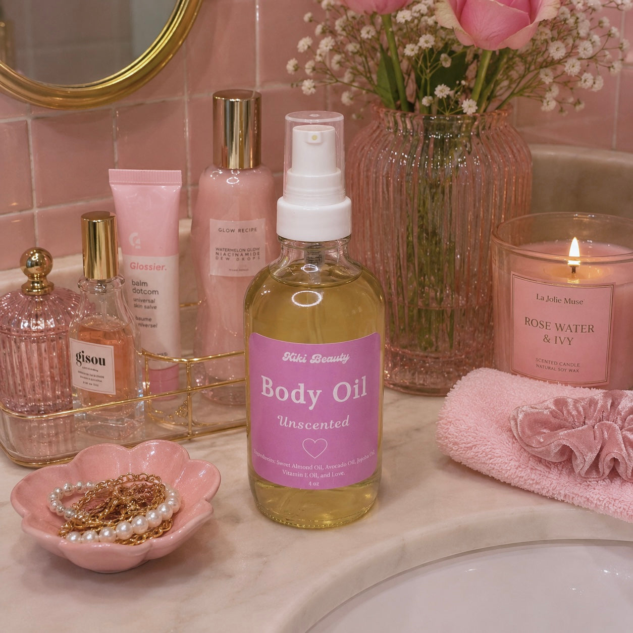 Unscented Body Oil