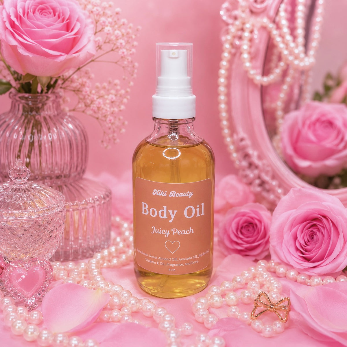 Juicy Peach Body Oil 🍑